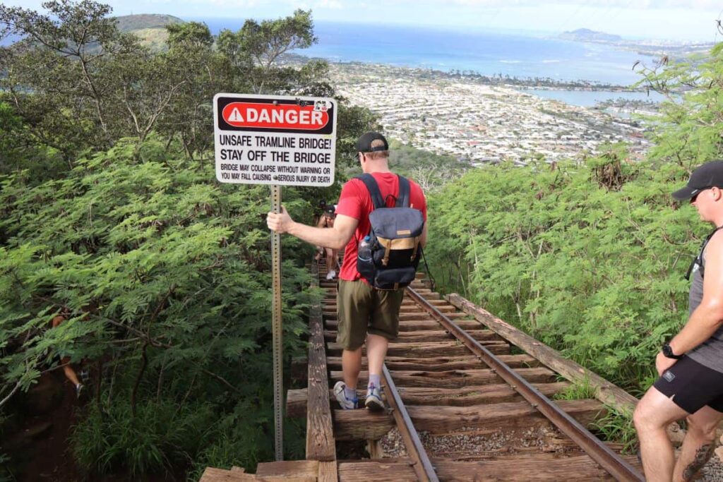 Hiking Koko Head Trail Hawaii