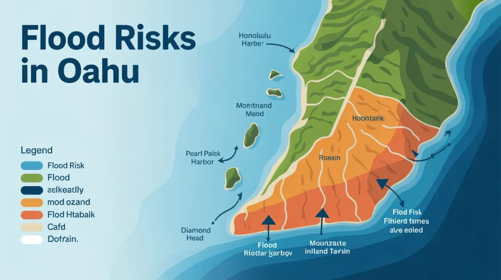 Flood Risks in Oahu