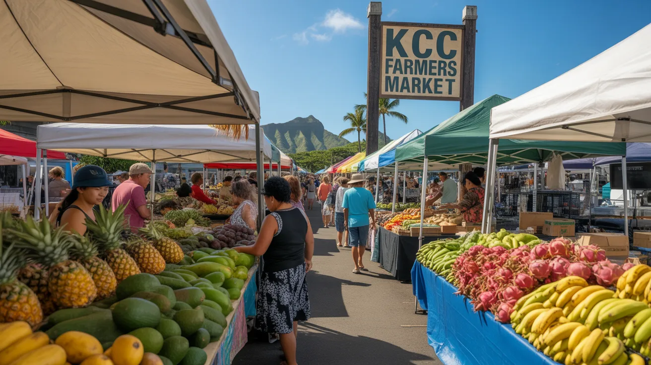 KCC Farmers Market Honolulu