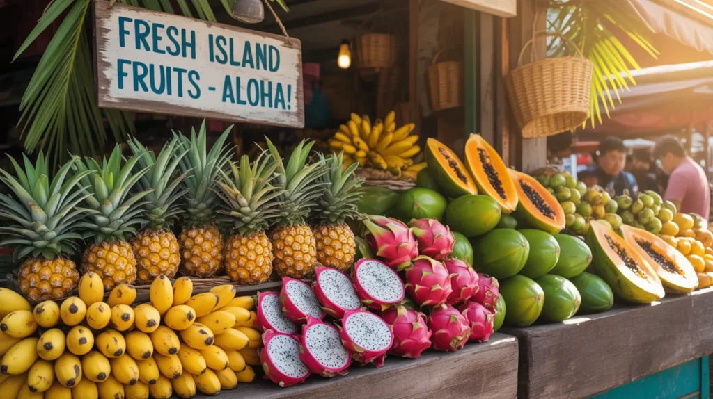 Local Hawaiian Fruits 