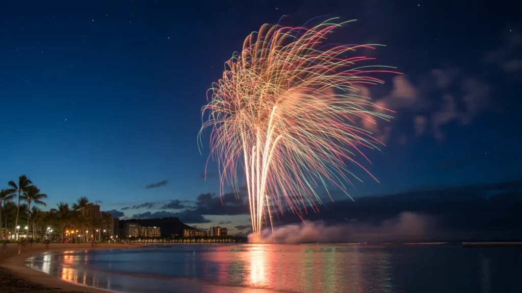 Ala Moana Beach Park fireworks