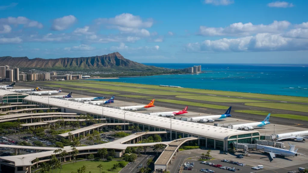 Airport in oahu