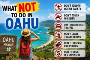 What Not To Do in Oahu