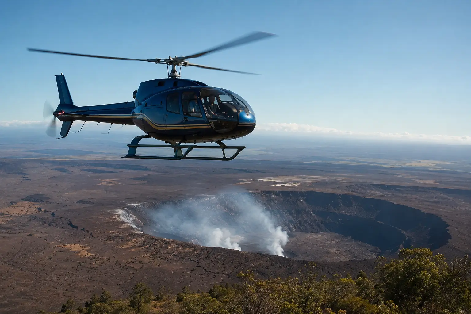 Hawaii volcano helicopter tours