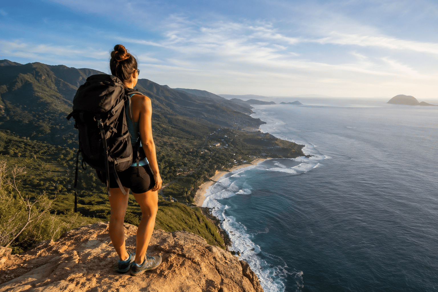 best adventure travel spots hiking surfing USA