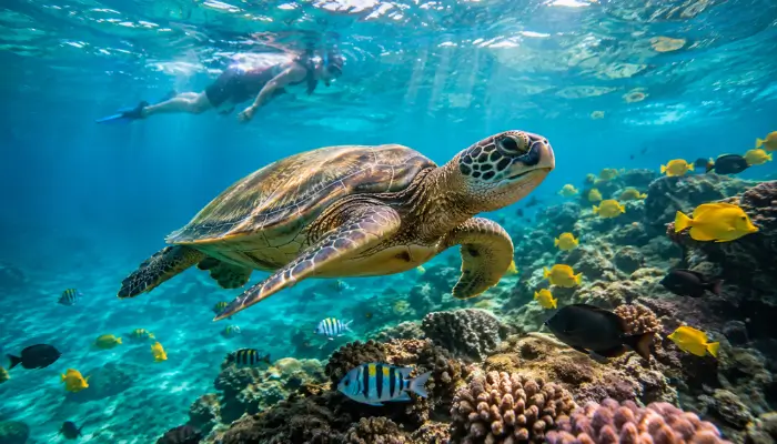 Snorkeling at Hanauma Bay